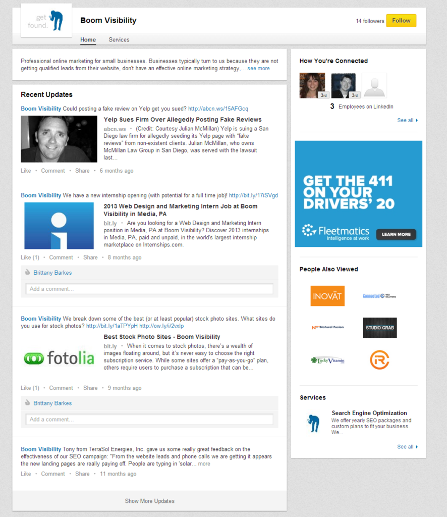 Claiming a LinkedIn Business Page (When It's Already Managed) - Boom