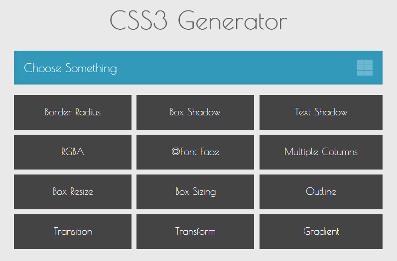 CSS Generator Site