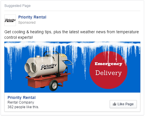 Facebook Ad Example