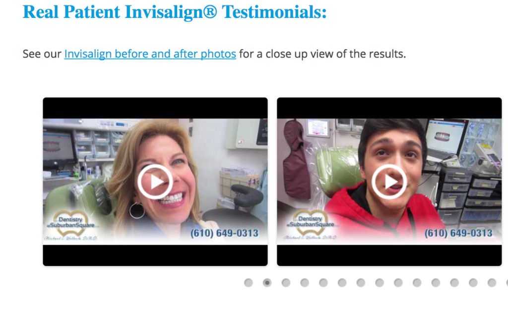 Testimonials for Dentistry at Suburban Square