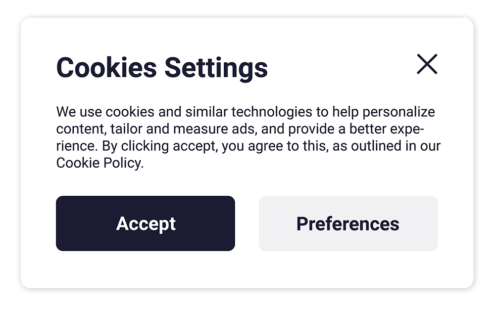 Cookie Setting